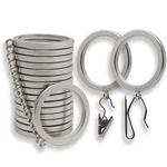 Blasthome Luxury Curtain Rings Premium Metal With Quiet, Smooth, New. Price: $55.30.