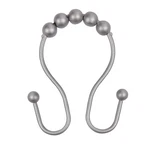 Kenney KN67124 Rust-proof Gliding Aluminum Beaded Shower Curtain Rings With New. Price: $27.99.