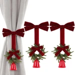 2 Pcs Christmas Curtain Buckle Tieback Wreath Ties Backs Ho... New. Price: $30.92.