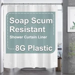 Amazerbath White Shower Curtain Liner, 72 X 78 Inches Eva 8G Heavy Duty Plastic New. Price: $20.99.