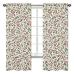 Sweet Jojo Designs Vintage Floral Boho Window Treatment Panels Curtains - Set... New. Price: $105.22.
