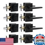Jesstti Deadbolt Lock And Door Knob Set Exterior Square New. Price: $185.92.