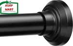 Enjoybasics Matte Black Shower Curtain Rod 33 To 72 Inches, 1 Stainless Ste New. Price: $29.05.