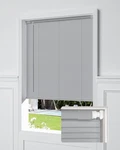 Unishades No Drill Blinds For Windows 1" Vinyl L-shaped Slats Cordless Mini B... New. Price: $47.88.
