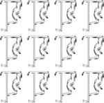 12 Pcs Valance Blind Clips Replacement Clear Inch Plastic Hidden For Hor New. Price: $15.93.