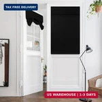 Homeideas Blackout French Privacy Door For Window,curtains Gla New. Price: $19.97.