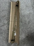 Kemmie Gold Curtain Rod New Box. Price: $19.99.