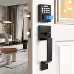 Tinewa Smart Locks For Front Door - Black Keyless Entry Deadbolt. Price: $115.04.