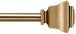 Mode Simplicity Collection 5/8" Diameter Curtain Rod Set With Square New. Price: $30.09.