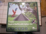 2-IN-1 Squirrel Baffle For Bird Feeder Pole Shepherds Hooks With 40" Spikes Set New. Price: $23.49.