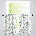 Vogol Small Window Valances Curtains 30 X 36, Birds Printed Tier I... New. Price: $49.09.