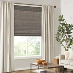 Madison Park Eastfield 100% Bamboo Cordless Roman 29"W X 64"H, Grey Ash New. Price: $129.99.