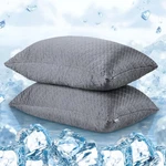 Puredown Queen Size Set Of 2, Shredded Memory Foam Pillows, Coolin New. Price: $41.91.