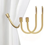 2 Pcs Curtain Holdbacks, Metal Decorative Tiebacks With End Cap Finia... New. Price: $18.39.