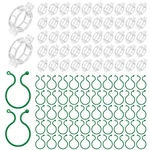 300 Pcs Plant Support Clips 2 Types In 1 Pack Plastic Garden For Tomato... New. Price: $19.18.
