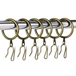 Hotop 30 Pcs Metal Drapery Curtain Rings 25 Mm, Oil-rubbed Bronze New. Price: $21.91.