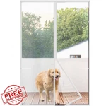 Risareyi White Magnetic Screen Door 28X78" New. Price: $41.99.
