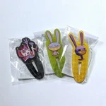 The Amazing Digital Circus Hair Clips 3 Pack Official Licensed Goods Used. Price: $100.94.