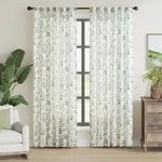 Jinchan Floral Linen Blend Curtains For Living Room 84 Length French Cou... New. Price: $52.68.