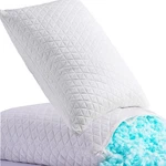 Keyoohome Shredded Memory Foam Pillows For Queen (pack Of 2), White New. Price: $56.21.