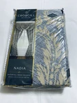 Croscill Nadia Waterfall Light Grey & Gold Swag Valance 48.5IN. X 33IN. Nip New. Price: $37.59.