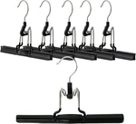 Mawa By Reston Lloyd Non-slip Space-saving Clothes Hanger Style M/26, Black New. Price: $54.29.
