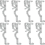 10 Pack Valance Clips 2.5" - Clear Plastic Hidden Retainer For Window Blinds New. Price: $16.60.