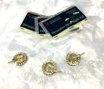 Joanna Windows 3 Decorative Gold Tone Metal Shade Pulls New Package Vintage Used. Price: $8.74.