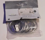 7 Pack Clip Curtain Rings Brush Nickel Finish By: Threshold 1-1/2" Id New. Price: $7.00.