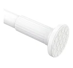 Umimile Tension Shower Curtain Rod 51"-126" Adjustable Spring White No Rust New. Price: $23.20.