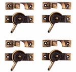 4 Piece Ornate Solid Antique Brass Window Sash Lock Renovators Supply New. Price: $72.99.