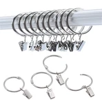 Kclongvs 40 Pack Openable Curtain Rings With Clips Metal Hangers Ring, Draper... New. Price: $17.37.