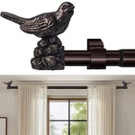 Kveeo Curtain 36 To 72 Inches Vintage Oil Bronze Rods For Windows... New. Price: $44.58.