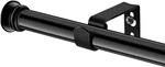 Small Curtain Rods For Windows 30" To 45" 5/8 Inch 30-45 , Black New. Price: $11.94.