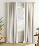 Bedroom Blackout Curtains 84 Long - Thermal Insulated Rod Pocket 2 Panels New. Price: $59.99.