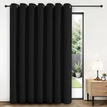 Blackout Patio Sliding Door Curtains 84 Inches Long, Grommet Privacy Room Divide New. Price: $24.99.