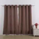 Deconovo Solid Thermal Insulated Super Thick Lined Oxford Curtain, 1 Pair, Li... New. Price: $100.78.