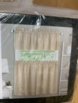 Achim Kendal 36-IN Tan Polyester Rod Pocket Valance And Tier Set New. Price: $22.39.