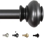 H.versailtex Curtain Rods For Windows 48 To 84 Inches Adjustable Decorati Open. Price: $6.99.