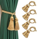 Fenghuangwu Curtain Tiebacks Handmade Decorative Assorted Colors , Sizes New. Price: $12.24.