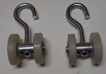 Akon 16NR1, Nylon Wheel Curtain Hooks - Lot Of 14 New. Price: $28.99.