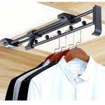 Autuwintor Closet Rod Retractable Pull Out Black 10-INCH, New. Price: $21.28.