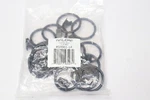 Ivilon Drapery Curtain Clip Rings Black SR911-14 Open. Price: $10.77.