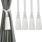 Curtain Tiebacks With Tassel, Outdoor Elegant Decorative Holdback,modern New. Price: $25.92.