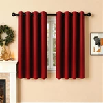 Sabalanica 2-PANEL-CURTAIN Room Darkening 54IN Insulated Thermal Grommet Blackou New. Price: $40.54.