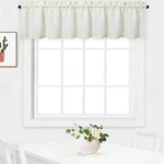 Nanan Curtain Valance, Waffle Weave Waterproof Window For Bathroom, R... New. Price: $21.07.
