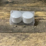 Pair Ikea Raffig Finials 502.171.82 Curtain Rod Screw End Caps (white) New. Price: $9.77.