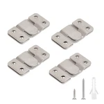 Flush Mount Bracket, Loufimidon French Cleat 4 Sets Stainless Steel Picture H... New. Price: $16.96.