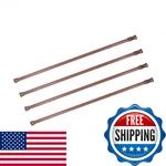 Qinnsou Pack Spring Tension Curtain 23.6-43.3 Inches Rods New. Price: $36.19.
