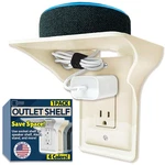 Beratek Power Perch Wall Outlet Shelf With Cord Storage Strap - Declutter & R... New. Price: $37.62.